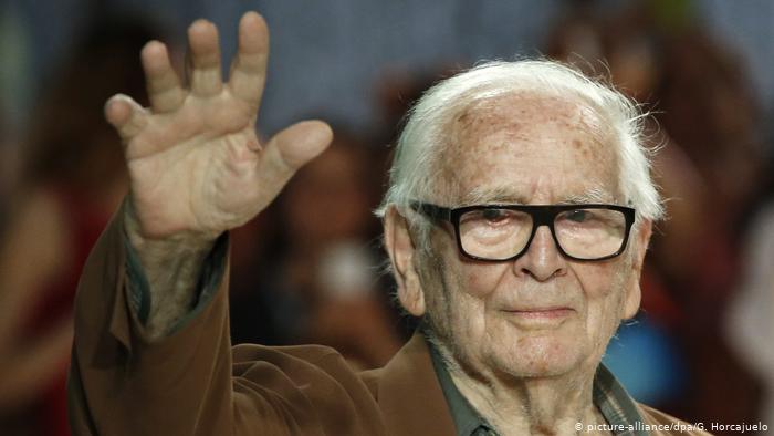 French fashion designer Pierre Cardin has died at the age of 98