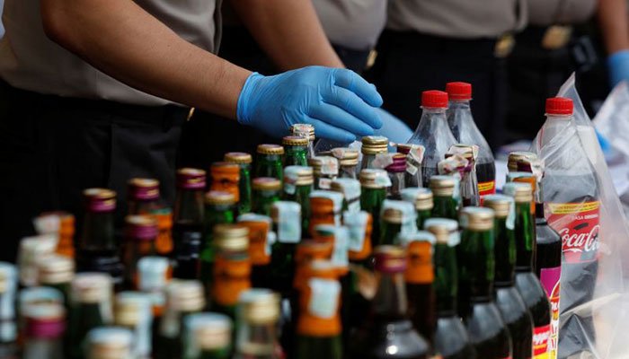 Customs seize foreign origin liquor worth millions in Faisalabad