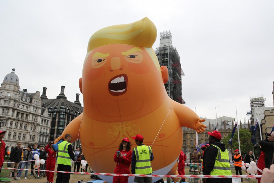 ‘Baby Trump’ blimp acquired by Museum of London