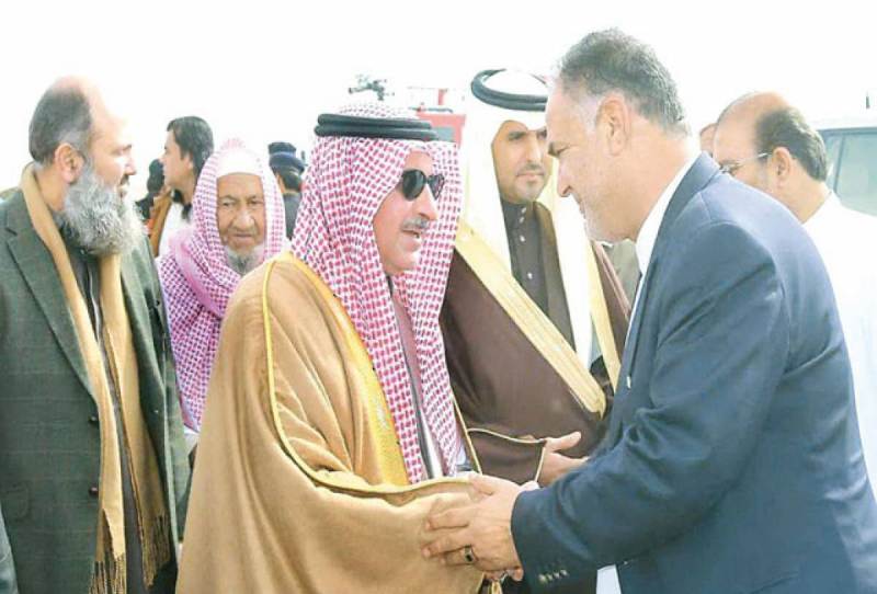 Saudi prince in Balochistan to hunt houbara bustards