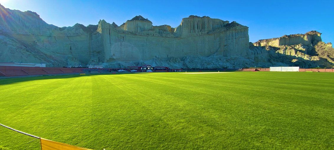 Worlds ‘most beautiful’ cricket stadium built among the mountains