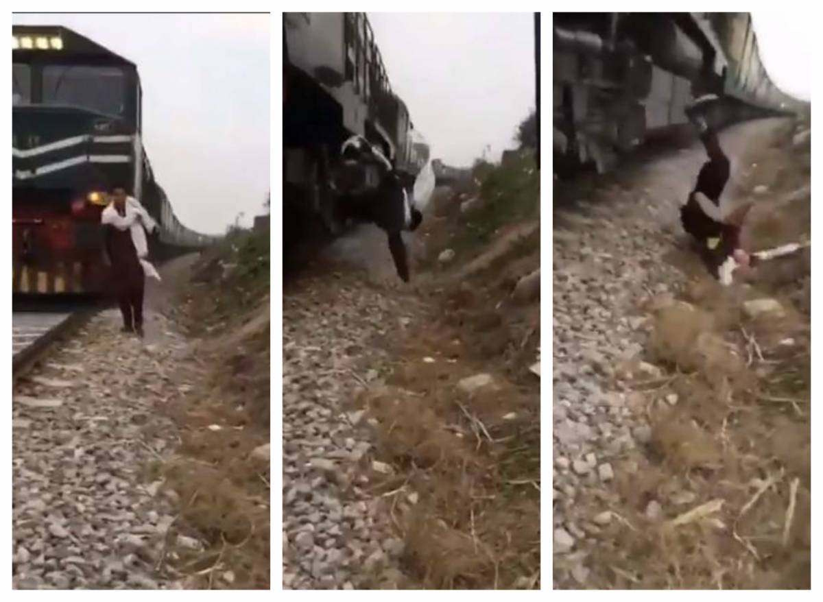 Rawalpindi man hit by train while ‘filming TikTok’