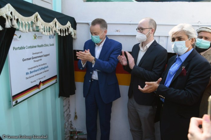 Germany assisted portable health clinics to reach underprivileged in KP, Punjab ; German Envoy