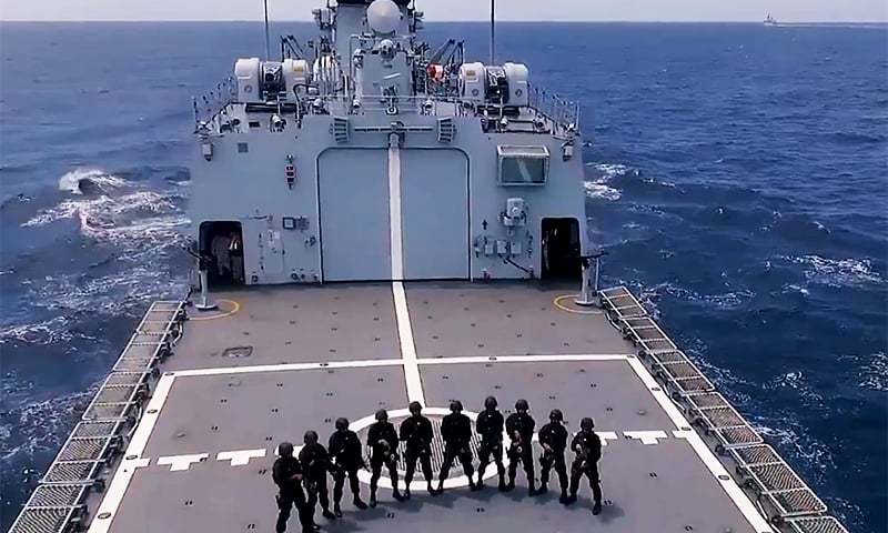 Multinational maritime drill ‘Aman-21’ ends with international fleet review