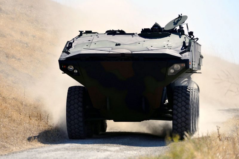 U.S. Marine Corps uses its newest ACVs during exercise in Twentynine Palms
