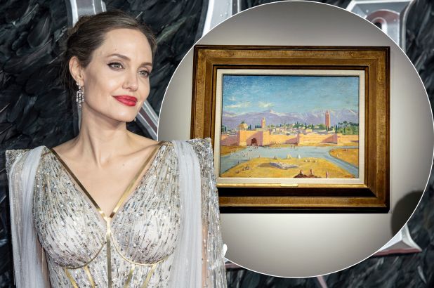 angelina-jolie-painting-Angelina-Jolie-to-sell-the-painting-Winston-Churchill-gifted-to-FDR-rapid-news-rapidnews-dailyrapidnews