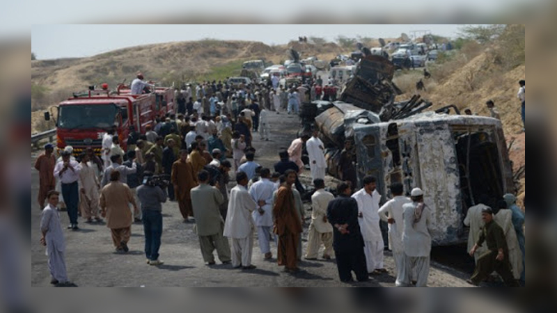 Balochistan: 15 killed, 9 injured in bus accident