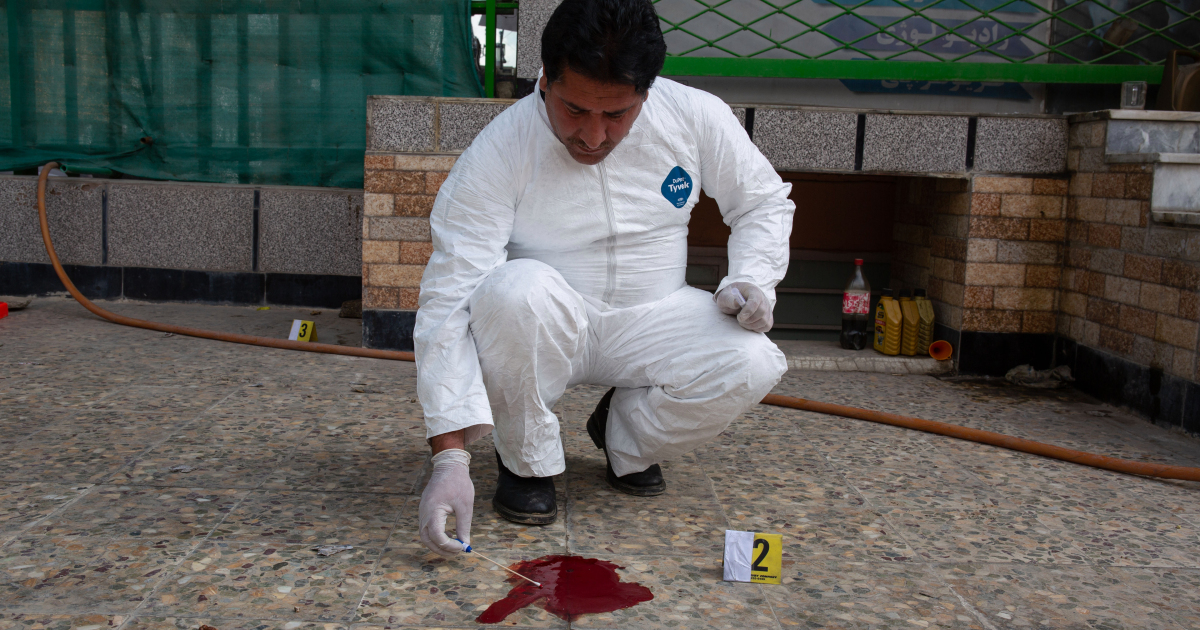 A day on the job with Kabul’s crime scene investigators