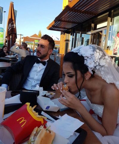 Bride divides opinions over plans to serve wedding guests McDonald’s
