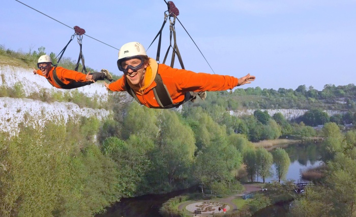 England’s ‘longest and fastest’ zip wire set to open in April