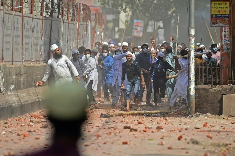 Four shot dead as Bangladesh demo against Modi turns violent