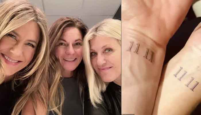 Jennifer Aniston celebrates her sister Andrea Bendewald’s birthday in style, flaunts ’11 11′ tattoo