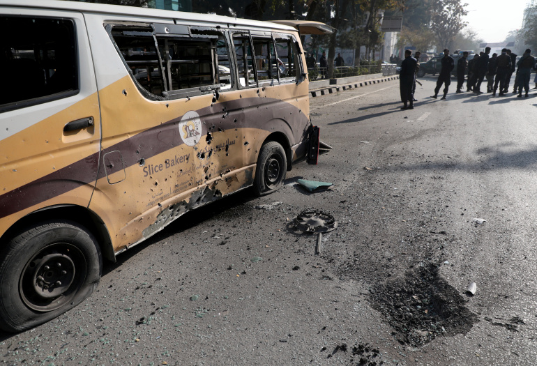 Three killed, 11 wounded as Afghan gov’t bus bombed in Kabul