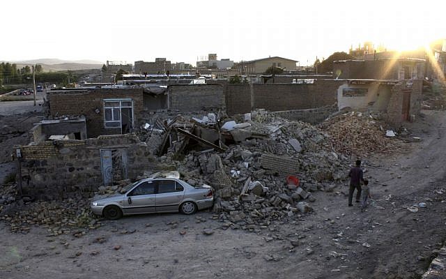 5.9-magnitude earthquake hits Iran