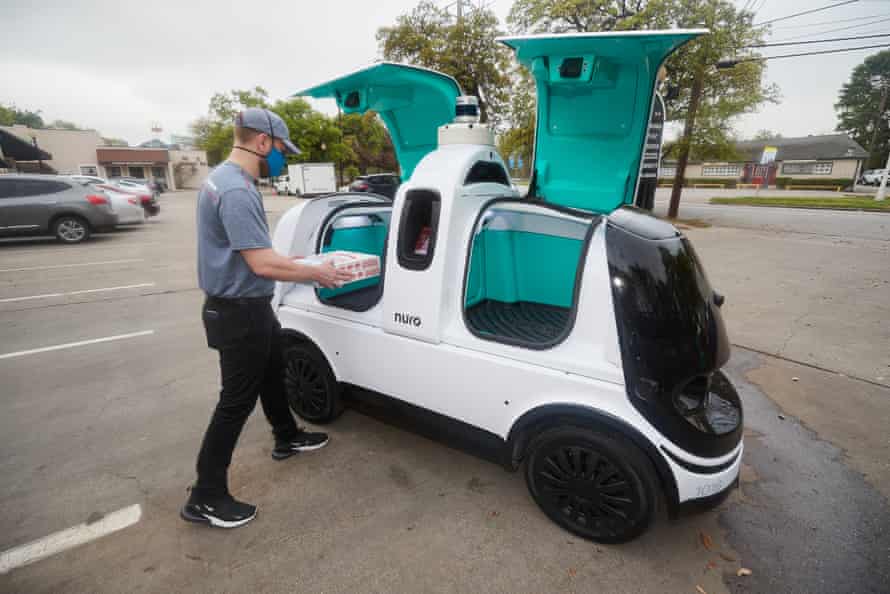 Domino’s and Nuro to start robot pizza delivery in Houston