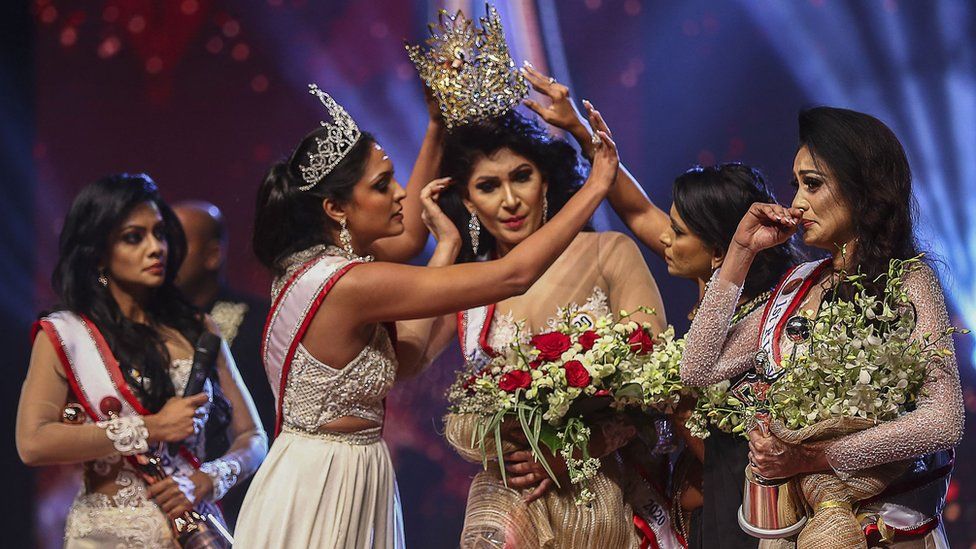 Mrs Sri Lanka winner to take legal action after suffering head injuries in on-stage brawl