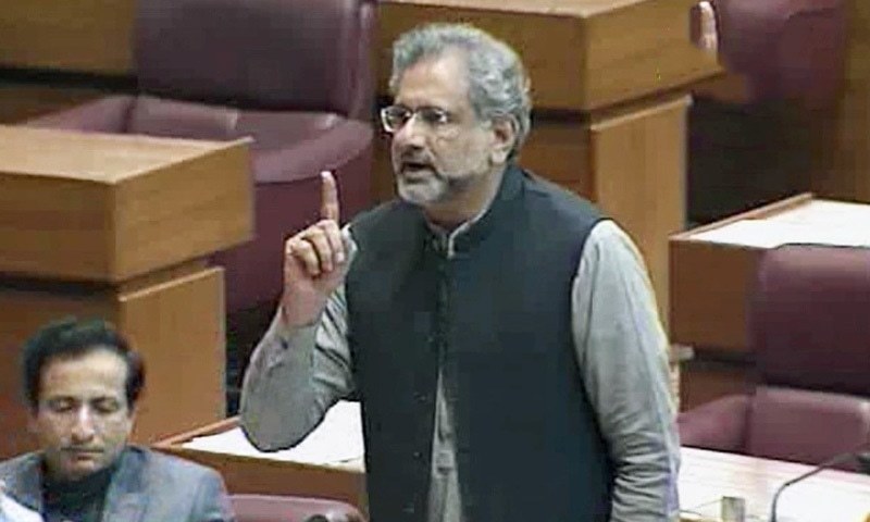 Shahid Khaqan Abbasi refuses to aplogize from NA Speaker