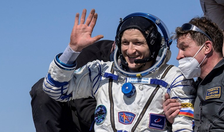 Three astronauts return from International Space Station