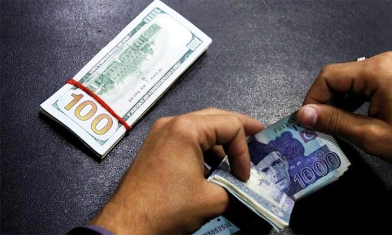 US dollar rises against rupee