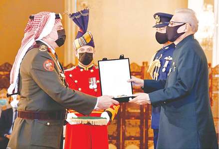 Chairman joint chiefs of staff committee receives Turkish military award for promoting defence ties