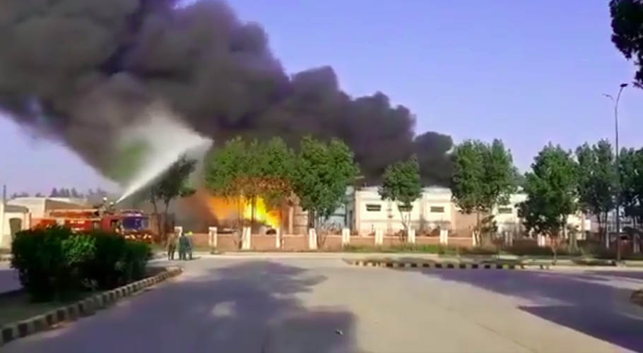 firelahore-Fire-erupts-in-chemical-factory-in-Lahore-rapidnews