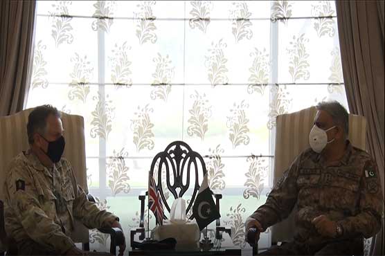 UK military chief calls on COAS Qamar Bajwa, discusses Afghan peace: ISPR