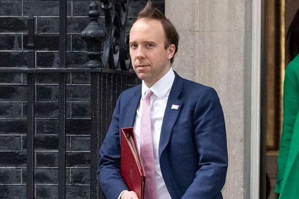 British Health Secretary Matt Hancock Caught Red Handed