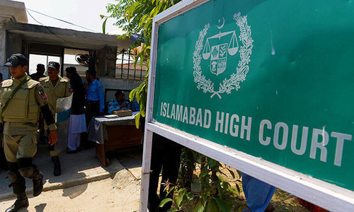 Stop Operation In Sector E-12: IHC Directs CDA