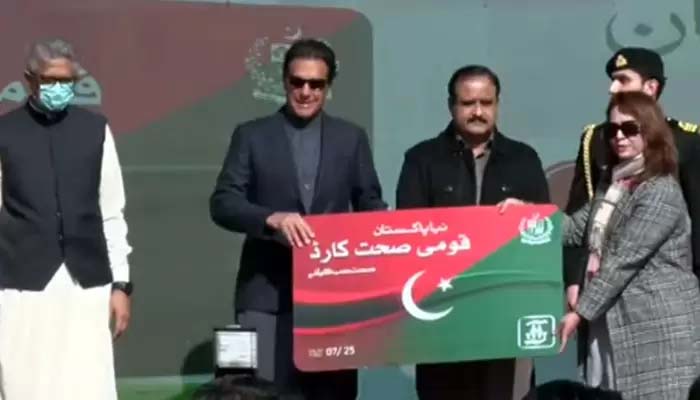 Imran Khan launches health card for residents of Islamabad