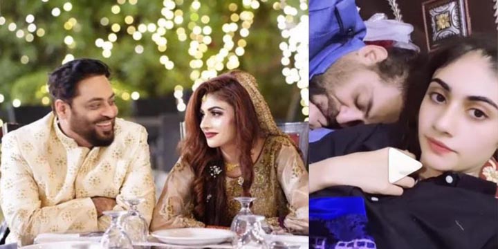 Aamir Liaquat begins new romantic day with third wife: Watch Video