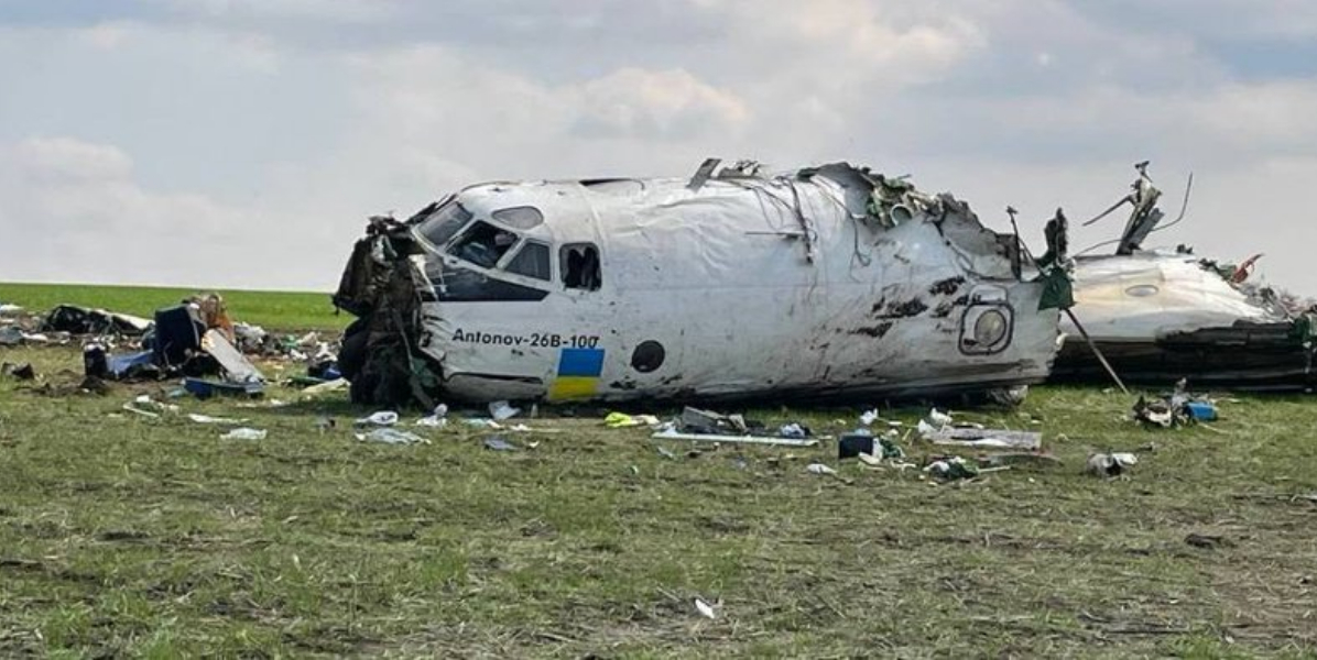 26 planes crash In Zaporizhia.