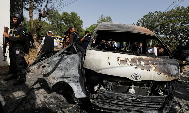 China condemns the suicide assault at Karachi University and asks that the culprits be punished.