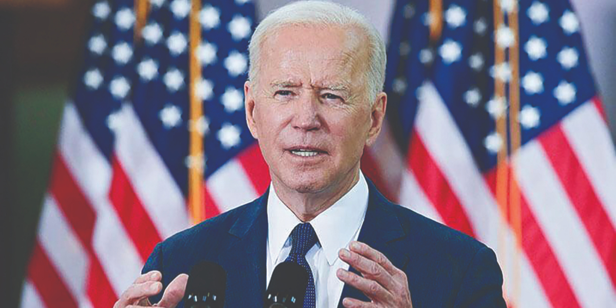 Biden is opposed to “Ghost Guns.”