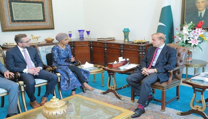 Congresswoman Ilhan Omar of the US has written to President Alvi, Prime Minister Shehbaz Sharif, and PM Imran Khan.