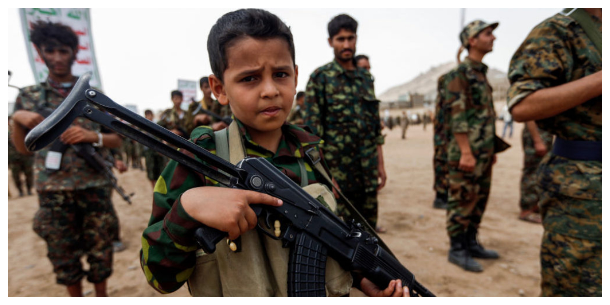 Yemeni rebels have pledged to stop deploying child soldiers.