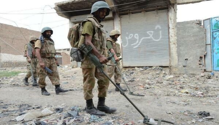 One terrorist is killed by security troops in North Waziristan.