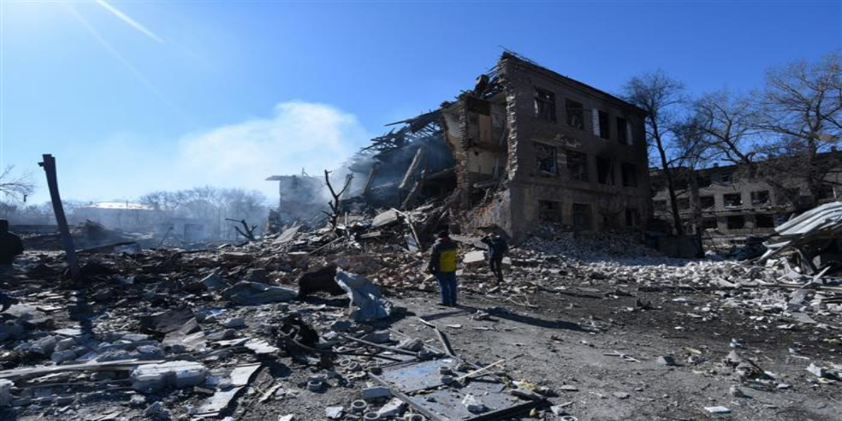 Ukraine’s military industry hit by strikes.