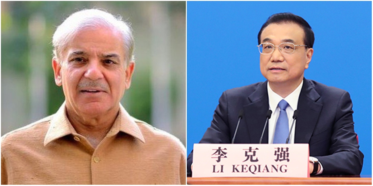 Chinese Prime Minister wants to collaborate with Shehbaz Sharif.