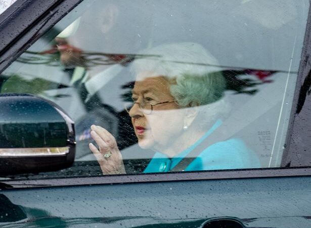 After a pre-celebration break, the Queen was spotted returning to Windsor for the Platinum Jubilee.
