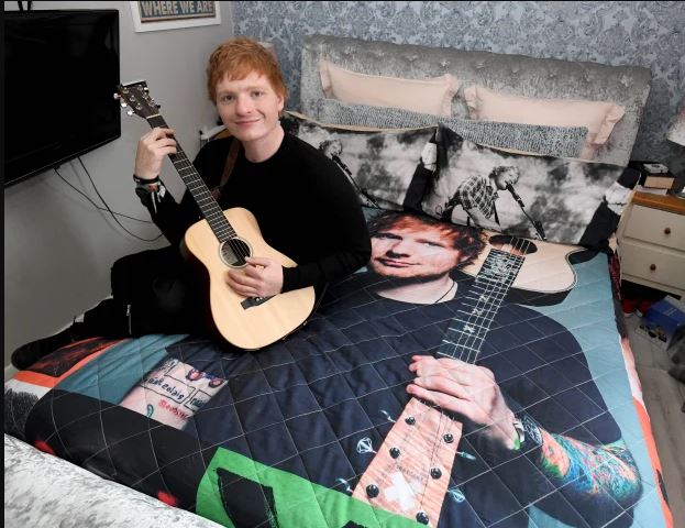 Ed Sheeran admirer has given birth to a child who looks exactly like him.