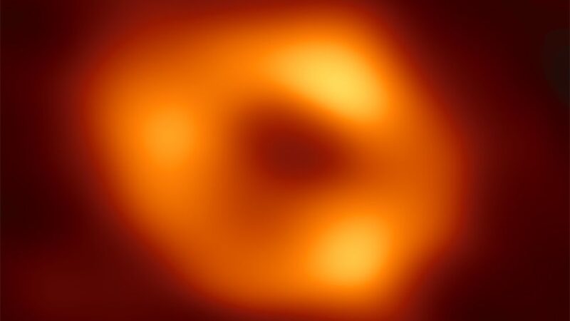 The first image of the Milky Way monster is a black hole.