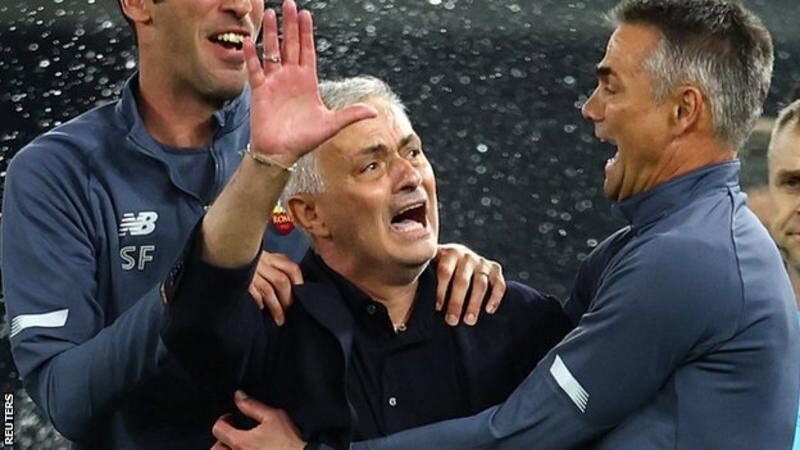 ‘A serial winner who has brought Roma to life,’ says Jose Mourinho.