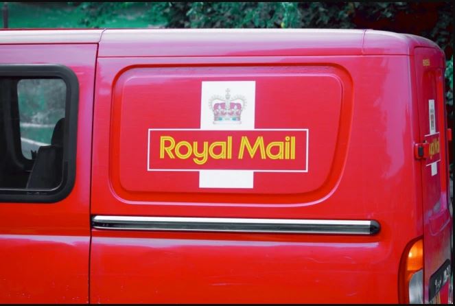 Royal Mail website goes down.