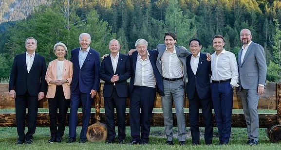 G7 takes on China’s Belt and Road: Leaders detail $600billion plan