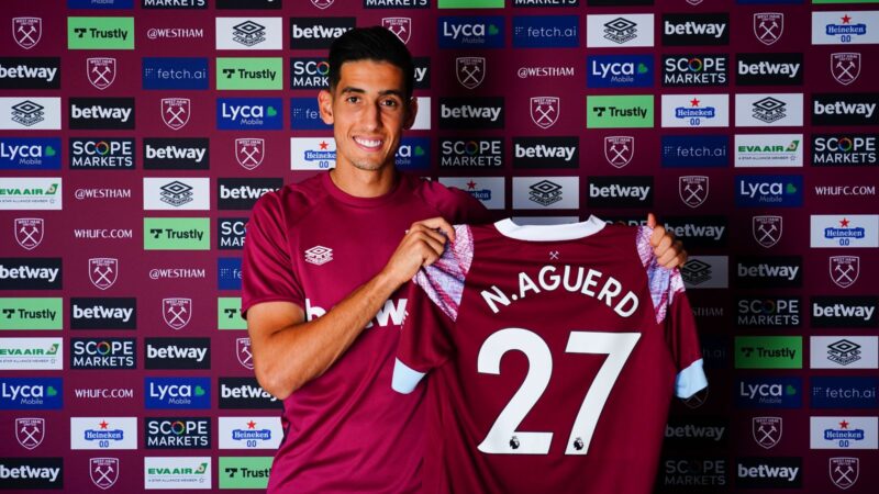 West Ham have completed the £30 million signing of Moroccan defender Nayef Aguerd from Rennes.
