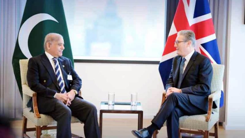 Shehbaz, Starmer vow to further strengthen Pak-UK ties