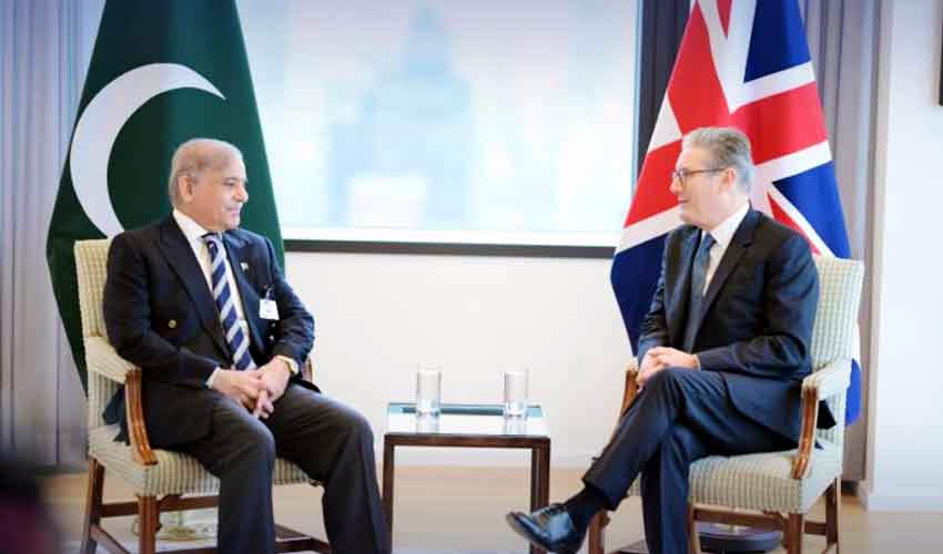 Shehbaz, Starmer vow to further strengthen Pak-UK ties