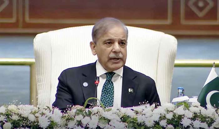 Shehbaz urges unity for socio-economic development, regional peace, stability