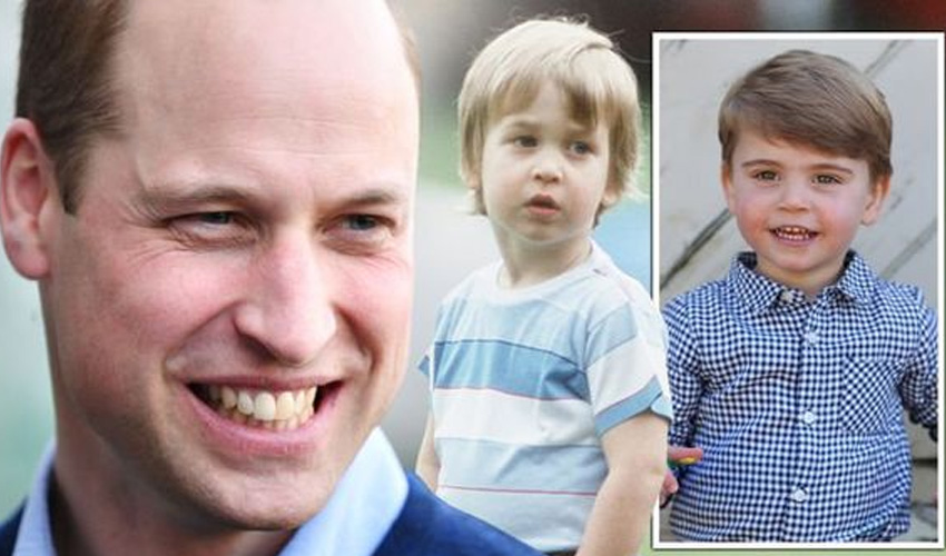 Prince William reveals hilarious secret about Prince Louis