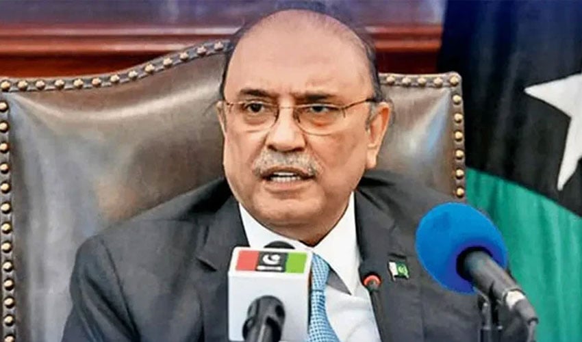 Pakistan’s existence ensures survival of all political parties: President Zardari